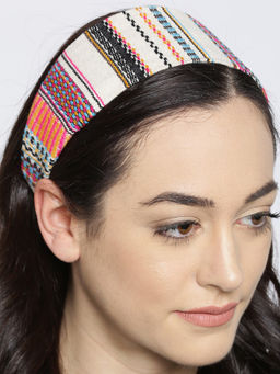 Blueberry - Multi-Color Fabric Hair Band