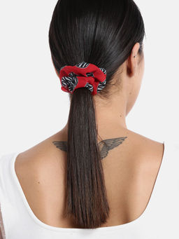 Blueberry - Multi Printed Scrunchies (Set of 3)