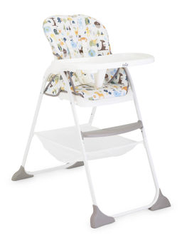 Joie - High Chair for Kids - Mimzy Snacker Booster Seats, with One-Hand Fold, 3-Position Seat Recline, Adjusts to 3 Heights and 5-Point Safety Harness (6 Months to 15kg)