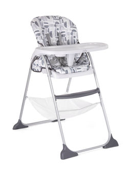 Joie - High Chair for Kids - Mimzy Snacker Booster Seats, with One-Hand Fold, 3-Position Seat Recline, Adjusts to 3 Heights and 5-Point Safety Harness (6 Months to 15kg)