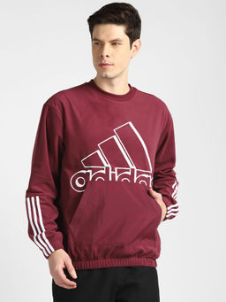 adidas - U Q4 Bluv Swt Red Sports Sweatshirt