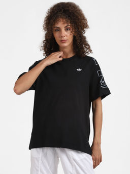 adidas Originals - Loose Tee Black Casual T-shirt