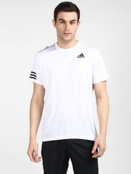 adidas - Club 3Str Tee White Tennis T-Shirt