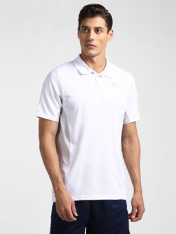 adidas - Pique Polo White Tennis Polo Shirts