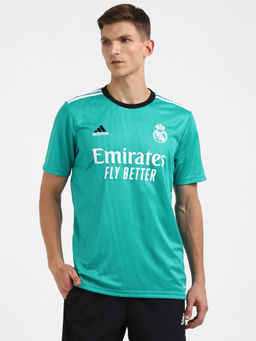 adidas - Real 3 Jsy Turquoise Football Jersey