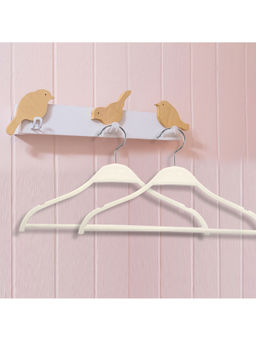 Baby Moo - Sleek Off White Baby Hanger Set of 5