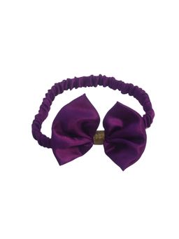 Spiky - Hair Band Tie Shaped Purple Colour