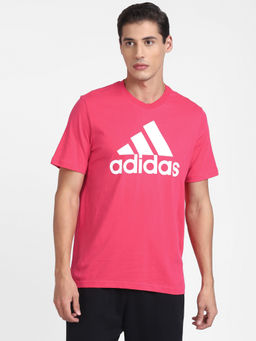 adidas - M Bl Sj T Pink Walking T-shirt