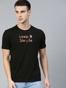 Huetrap - Mens Round Neck Short Sleeve Eco Graphic T-Shirt