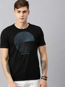 Huetrap - Mens Round Neck Short Sleeve Eco Graphic T-Shirt