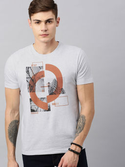 Huetrap - Mens Round Neck Short Sleeve Eco Graphic T-Shirt
