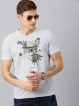 Huetrap - Mens Round Neck Short Sleeve Eco Graphic T-Shirt