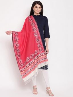 HK colours of fashion - Coral Woollen Stole