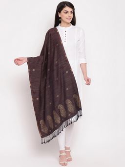 HK colours of fashion - Navy Blue Viscose Woven Stole