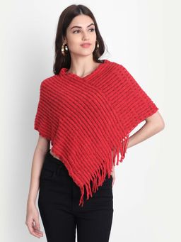 HK colours of fashion - Self Design Crop Shrug