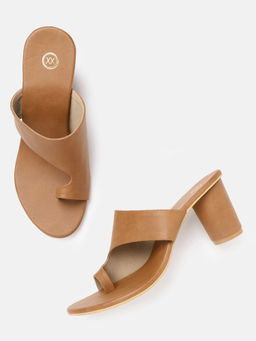 Twenty Dresses by Nykaa Fashion - Tan Striding In Style Heels