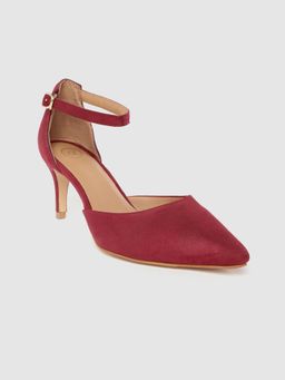 Twenty Dresses by Nykaa Fashion - Hey Sole Sister Wine Heels