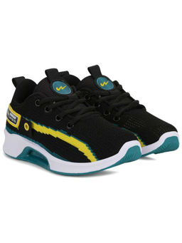 Campus - Solid HM-301 Black Sports Shoes For Unisex
