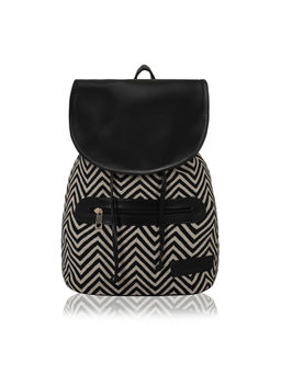 KLEIO - Black Casual Spacious Backpack