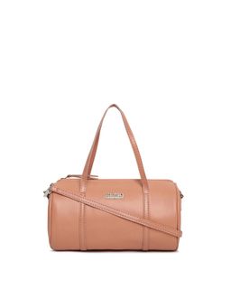 KLEIO - Peach Solid Sling and Cross Bag