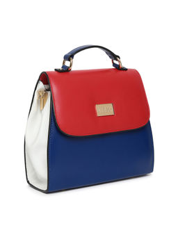 KLEIO - Multicolor Faux Leather Women Handbag with Sling