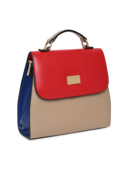 KLEIO - Multicolor Faux Leather Women Handbag with Sling