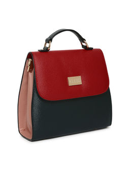 KLEIO - Multicolor Faux Leather Women Handbag with Sling