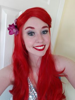 OOMPH - Pink and White Fabric Floral Hair Clip