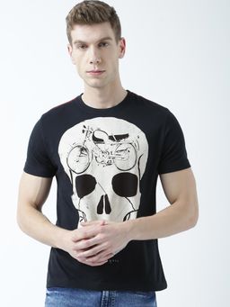 Huetrap - Mens Round Neck Long Sleeve T-Shirt