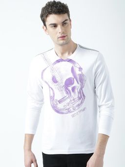 Huetrap - Mens V Neck Long Sleeve T-Shirt