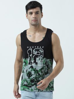 Huetrap - Mens Round Neck Sleeveless Tank T-Shirt