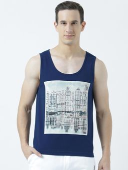 Huetrap - Mens Round Neck Sleeveless Tank T-Shirt