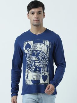 Huetrap - Mens Printed Long Sleeves T-Shirt
