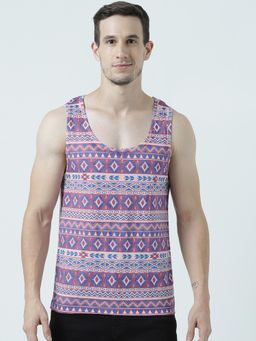 Huetrap - Mens Round Neck Sleeveless Tank T-Shirt