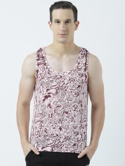 Huetrap - Mens Round Neck Sleeveless Tank T-Shirt