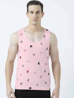 Huetrap - Mens Round Neck Sleeveless Tank T-Shirt