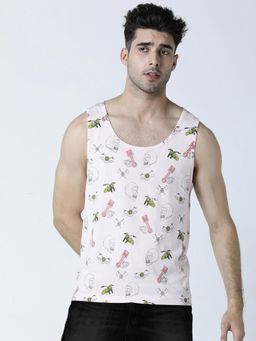 Huetrap - Mens Round Neck Sleeveless Tank T-Shirt