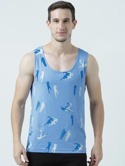 Huetrap - Mens Round Neck Sleeveless Tank T-Shirt