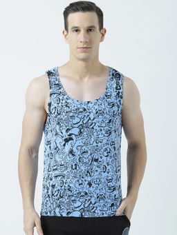 Huetrap - Mens Round Neck Sleeveless Tank T-Shirt