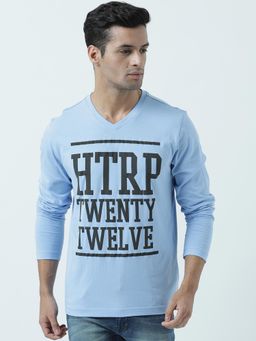 Huetrap - Mens Printed Long Sleeves T-Shirt