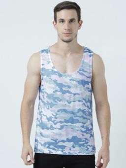 Huetrap - Mens Round Neck Sleeveless Tank T-Shirt