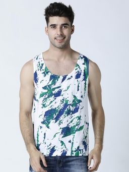 Huetrap - Mens Round Neck Sleeveless Tank T-Shirt