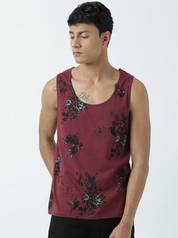 Huetrap - Mens Round Neck Sleeveless Tank T-Shirt