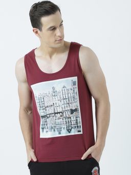 Huetrap - Mens Round Neck Sleeveless Tank T-Shirt