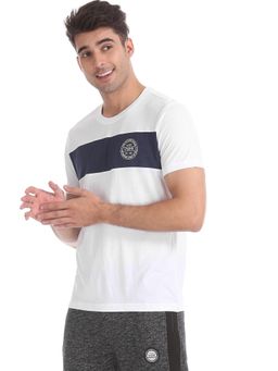 U.S. POLO ASSN. - Color Block White T-Shirt