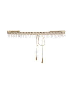Indya - Gold Tasselled Mirror Belt