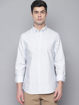 GANT - Men White Printed Shirt