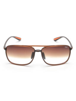 IDEE - Brown S2608 C2 62 Rectangle Frame Style Sunglasses_IDS2608C2SG