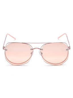 IDEE - Gold S2640 C2 58 Clubmaster Frame Style Sunglasses_IDS2640C2SG