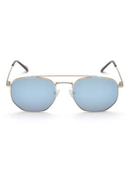 IDEE - Silver S2671R C4P 54 Clubmaster Frame Style Sunglasses_IDS2671RC4PSG